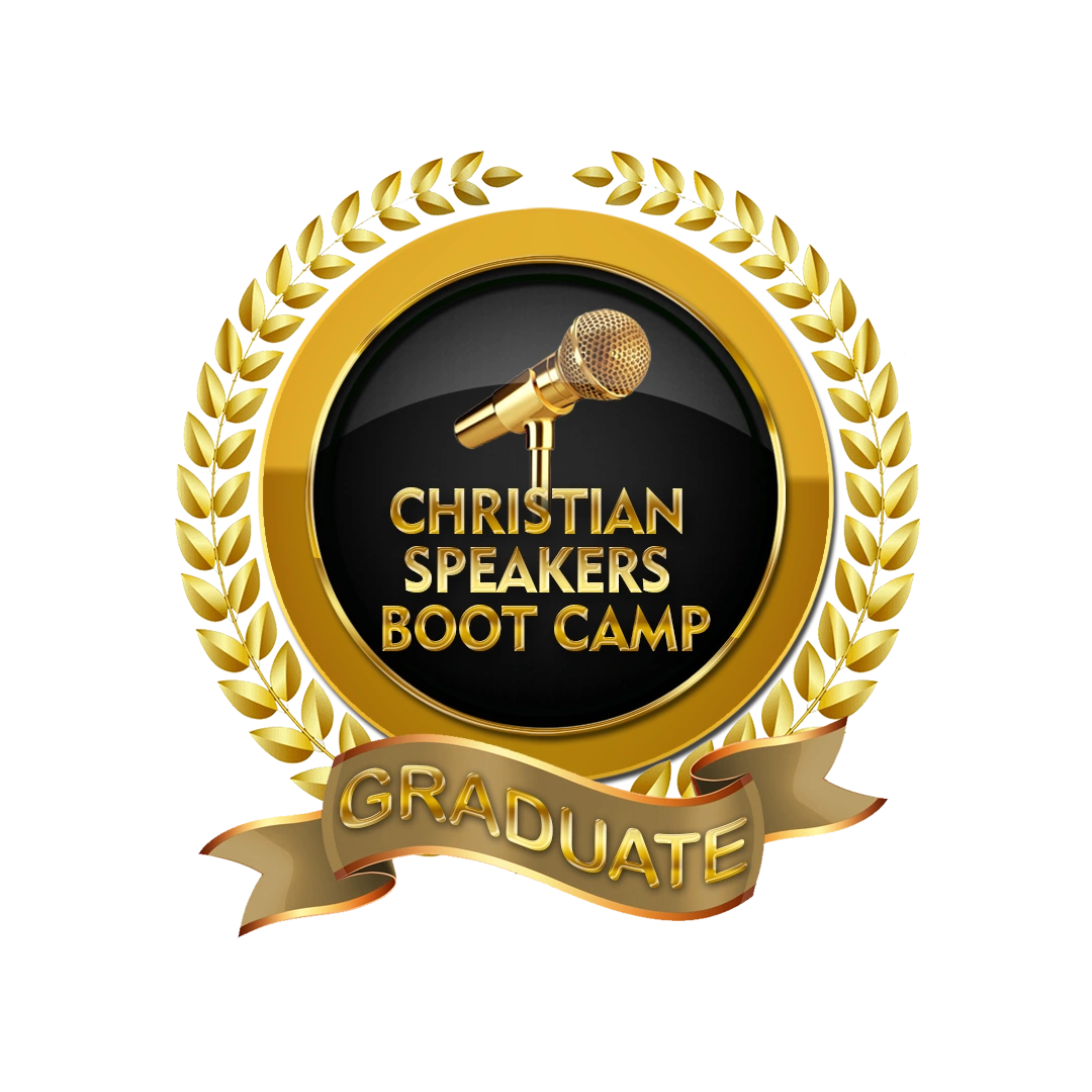 Christian Speakers Boot Camp Graduate